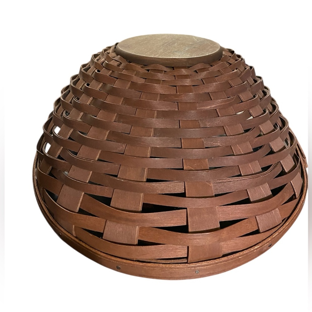 Brown Woven Longaberger Basket - Picture 6 of 8